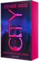 Text: "STEFANIE HASSE", "CITY", "DIE", "IN DIESER STADT IST JEDER SCHULDIG", "blanvalet", "THRILLER". 

Stilisierte Skyline in pink und blau., Buch