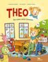 "THEO Ein Löwe setzt Grenzen". Ein fröhlicher Löwe in einem Spielzimmer mit anderen lustigen Tieren und Spielsachen., Buch