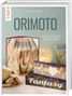 "Dominik Meißner, ORIMOTO, Faltkunst für Booklover". Buchseiten sind kunstvoll gefaltet, Herzmuster und "Fantasy"., Buch
