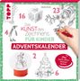 Gecko Keck: Die Kunst des Zeichnens für Kinder Adventskalender, Buch