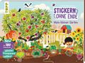 Joli Hannah: Stickern ohne Ende - Mein kleiner Garten, Buch