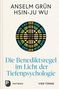 „Die Benediktsregel im Licht der Tiefenpsychologie“ von Anselm Grün und Hsin-Ju Wu, mit buntem Mosaik-Design., Buch