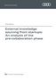Franz Simon: External knowledge sourcing from startups: An analysis of the pre-collaboration phase (Band 133), Buch