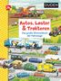 Christina Braun: Duden 24+: Autos, Laster & Traktoren: Das große Wimmelbuch der Fahrzeuge, Buch