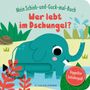 Mein Schieb & Guck-mal-Buch: Wer lebt im Dschungel?, Buch