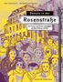 "Damals in der Rosenstraße. Als Frauen und Kinder sich gegen die Nazi-Diktatur stellten." Illustration von Menschen., Buch