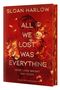 Sloan Harlow: All We Lost Was Everything - Deine Liebe brennt wie Feuer, Buch