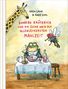Text im Zentrum: "Konrad Kröterich und die Suche nach der allerleckersten Mahlzeit." Eine Kröte am Tisch mit Fliege und Giraffe., Buch