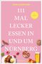 Buchtitel: "111 Mal lecker essen in und um Nürnberg" von Jörg Dauscher. Abbildungen: Bratwurst, Brezel, Bier, Essen., Buch