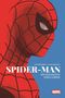 "CHIP ZDARSKY · MARK BAGLEY, SPIDER-MAN, DIE GESCHICHTE EINES LEBENS." Illustration von Spider-Man im Seitenprofil., Buch
