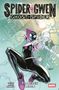 Text: "SPIDER-GWEN GHOST-SPIDER", "EIN NEUES LEBEN", "PHILLIPS RANDAL VILLANELLI". Illustration zeigt Spider-Gwen in Aktion., Buch