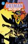 BATMAN & ROBIN, BAND 2 VON 2, DAS ERSTE JAHR, zeigt Batman und Robin, die über eine Stadt fliegen., Buch