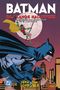"BATMAN DAS LANGE HALLOWEEN" in großen Lettern. Batman und Robin vor Vollmond über Stadt. , Buch