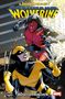 „Laura Kinney Wolverine, Böses Erwachen“. Zwei Figuren kämpfen, eine in gelb-schwarz, die andere in rot-schwarz. Marvel-Logo., Buch