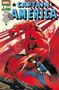 "Captain America", "Zdarsky, Diaz, Alpizar, Bazaldua, Lima". Illustration: Großer roter Charakter kämpft gegen Captain America., Buch