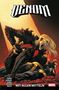 "VENOM", "MIT ALLEN MITTELN", "MARVEL". Illustration zeigt zwei kämpfende Figuren, eine schreit, beide sind gepanzert., Buch