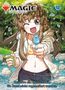 „Zerstöre die Menschheit! Sie kann nicht regeneriert werden.“ Ein fröhliches Anime-Mädchen spritzt mit Wasserpistolen., Buch