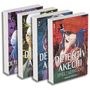 Vier Mangabücher mit den Titeln "Detektiv Akechi spielt verrückt", Bände 1 bis 4, mit unterschiedlichen farbigen Covern., Buch