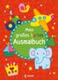 Mein großes buntes Ausmalbuch (Elefant), Buch