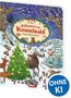 "Willkommen im Wimmelwald - Frohe Weihnachten!" Illustration: Winterlandschaft voller Tiere und Weihnachtsbaum., Buch