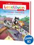 "Leselöwen 1. Klasse: Die Katzen-Detektive" von Katja Richert, Veronika Gruhl. Drei Katzen auf einem Baum., Buch