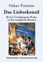 Oskar Panizza: Das Liebeskonzil, Buch, Buch