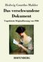 Hedwig Courths-Mahler: Das verschwundene Dokument, Buch, Buch