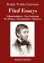 Ralph Waldo Emerson: Fünf Essays, Buch