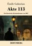 Émile Gaboriau: Akte 113, Buch