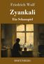 Titel: Friedrich Wolf, "Cyankali", Ein Schauspiel. Verlag: Hofenberg.  
Illustration: Person am Tisch, schaut aus dem Fenster., Buch