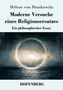 "Helene von Druskowitz, Moderne Versuche eines Religionsersatzes. Ein Essay. Malerei: Lichtkreis über dunklem Wasser.", Buch