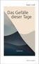 Ralph Linde: Das Gefälle dieser Tage, Buch, Buch