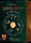 "Zauber der Jahreskreisfeste: Das 3-Jahres-Journal"; Illustration mit Jahreskreis und Blumen, EMF-Logo., Buch