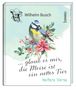 Wilhelm Busch: ... glaub es mir, die Meise ist ein nettes Tier, Buch