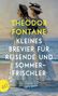 Theodor Fontane: Kleines Brevier für Reisende und Sommerfrischler, Buch