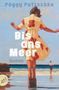 Text: "Bis ans Meer", "Peggy Patzschke", "Roman", "atb". Illustration: Frau in geblümtem Kleid am Strand., Buch