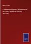 Martin H. Cofer: A Supplemental Digest of the Decisions of the Court of Appeals of Kentucky: 1853-1867., Buch