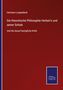 Hermann Langenbeck: Die theoretische Philosophie Herbart's und seiner Schule, Buch