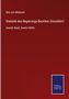 Otto von Mülmann: Statistik des Regierungs-Bezirkes Düsseldorf, Buch