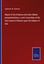 James M. W. Yerrinton: Report of the Evidence and other Matter presented before a Joint Committee of the City Council of Boston upon the Subject of Gas, Buch