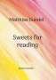 Matthias Gundel: Sweets for reading, Buch