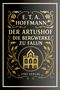 E.T.A. Hoffmann, Der Artushof, Die Bergwerke zu Falun, Liwi Verlag. Goldene Verzierungen und ein stilisiertes Gebäude., Buch