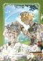 Texte: "Aisha - Noch einmal ins Licht", "2", "Artwork: YUYA", "Story: Tiarantrae". Illustration: Zwei Personen mit Blumenkränzen, Regenbogen., Buch