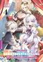 "SPASSIGE GEBIETSVERTEIDIGUNG FÜR LÄSSIGE LEHNSHERREN 4" zeigt drei stilisierte Anime-Charaktere auf einem Thron., Buch