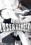 Texte: "GO! GO! LOSER RANGER!", "Negi Haruba", "13". Illustration eines Charakters in dynamischer Pose., Buch
