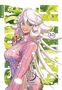 "Snow Ball Earth", "Yuhiro Tsujitsugu", "10". Anime-Stil: Figur mit langen weißen Haaren, rosa Pullover, grüner Hintergrund., Buch
