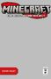 Text: "Minecraft: Eine Reise zum Ende der Welt", "Cover folgt", "Manga". Grauer Hintergrund, Logo oben., Buch