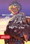 Text: "JAPANISCHES ORIGINALCOVER", "25". Illustration: Junge Person mit strahlenden Augen in einem Fellumhang, abendlicher Himmel., Buch