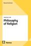 "Sebastian Gäb: Philosophy of Religion" auf gelbem und weißem Hintergrund. "NomosTextbook" oben, Logo unten links., Buch