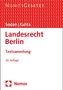 : Landesrecht Berlin, Buch